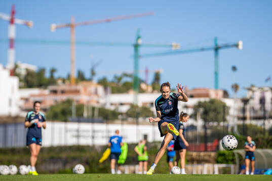 Caroline Graham Hansen of the Norwegian women's national