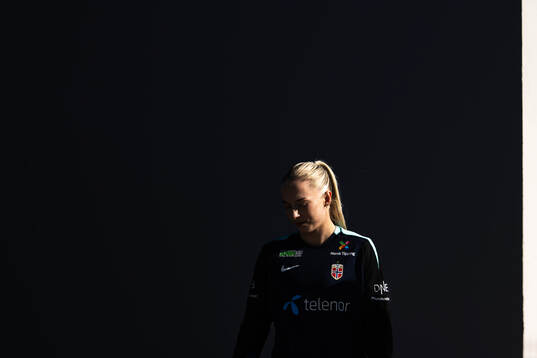 Thea Bjelde of the Norwegian women's national football team