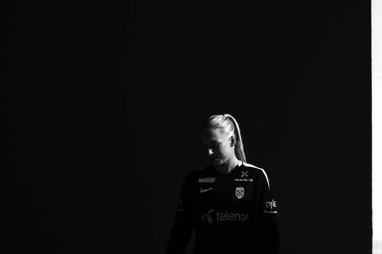 Thea Bjelde of the Norwegian women's national football team