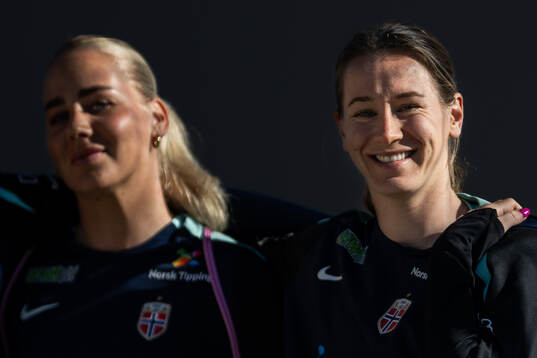 Cathinka Tandberg and Elisabeth Terland of the Norwegian