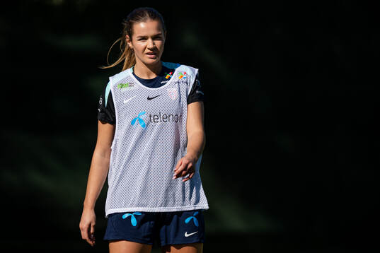 Andrea Norheim of the Norwegian women's national football