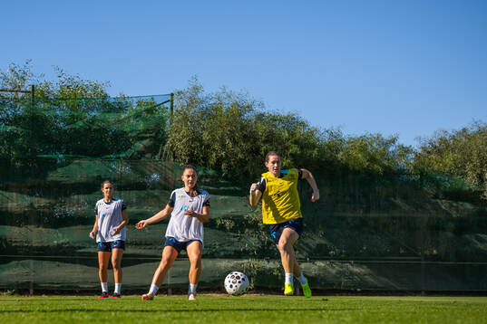Andrea Norheim, Vilde Bøe Risa and Elisabeth Terland of
