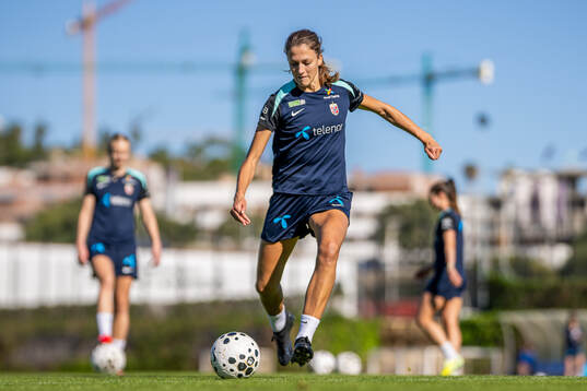 Emma Stølen Godø of the Norwegian women's national