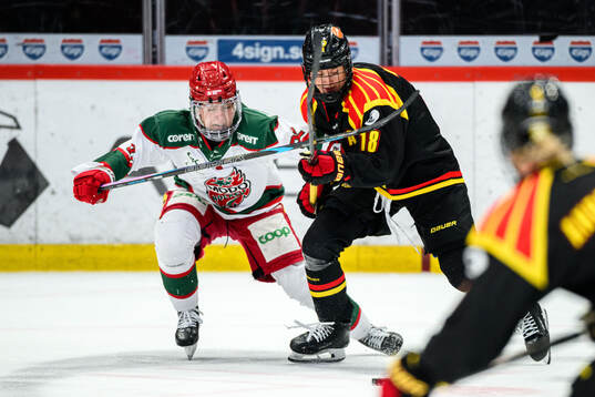 Modos Mariam El-Mahmadi och Brynäs Jenniina Nylund