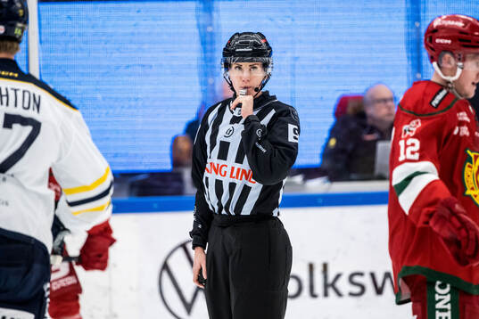 Linjedomare Anna Hammar