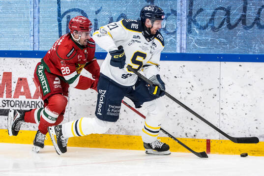Moras Arvid Degerstedt och Södertäljes Filip Windlert