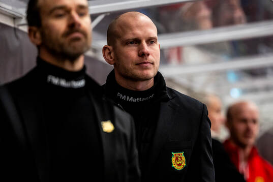 Moras tränare Oscar Dahlgren