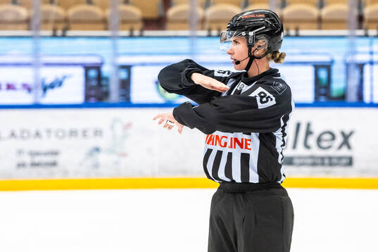 Linjedomare Anna Hammar