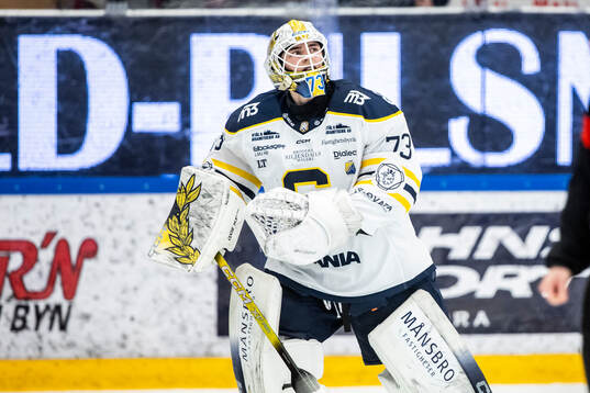 Södertäljes målvakt Love Härenstam