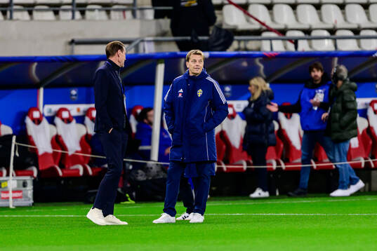 Head coach Tony Gustavsson of Sweden