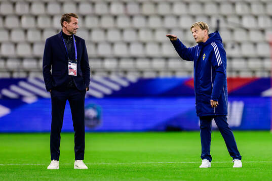 Head coach Tony Gustavsson of Sweden