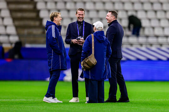 Head coach Tony Gustavsson, team leader Magnus Andersson of