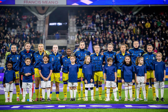 Starting eleven of Sweden