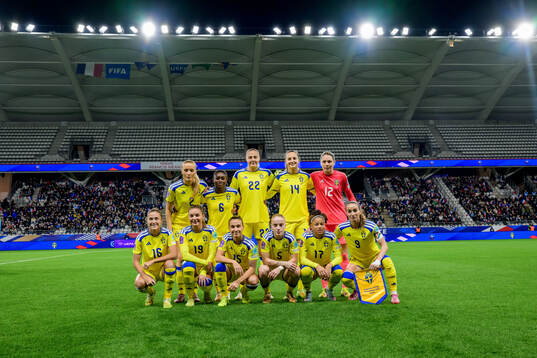 Starting eleven of Sweden