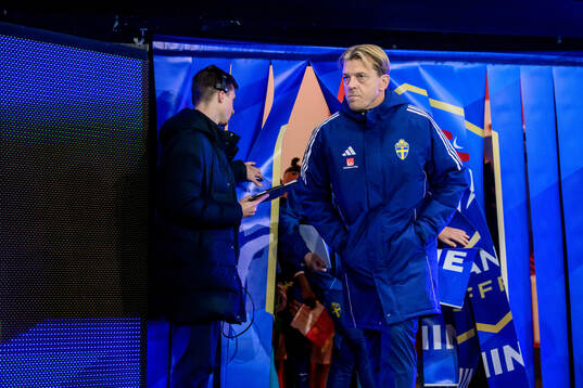 Head coach Tony Gustavsson of Sweden