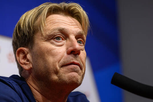 Head coach Tony Gustavsson of Sweden