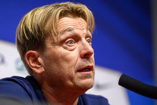 Head coach Tony Gustavsson of Sweden
