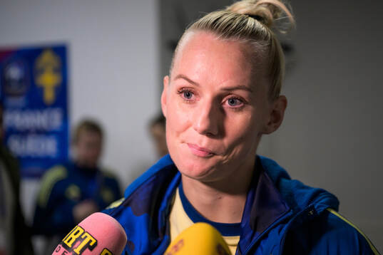 Stina Blackstenius of Sweden