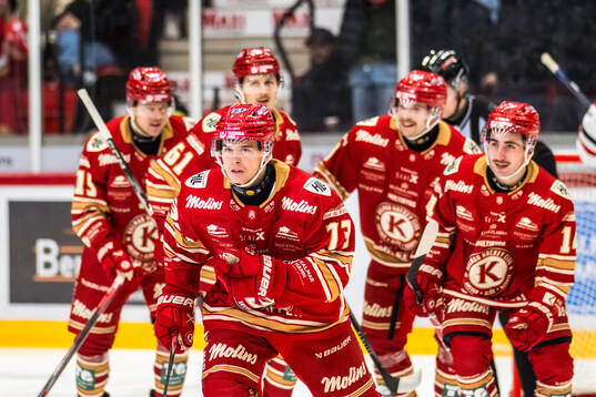 Kalmars Valdemar Johansson jublar