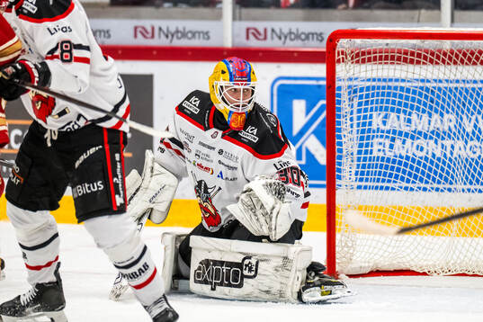 Nybros målvakt Hugo Hävelid