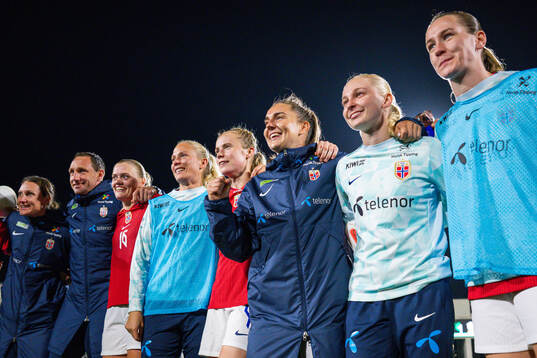 Assistant coach Ingvild Stensland, assistant coach Terje