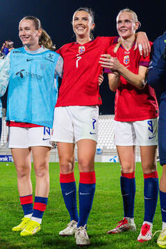 Elisabeth Terland, Ingrid Syrstad Engen and Karina Sævik