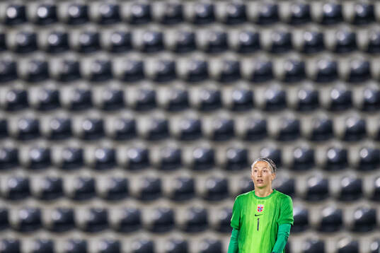Goalkeeper Cecilie Fiskerstrand of Norway