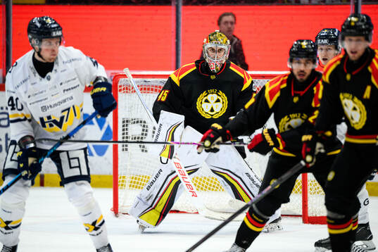 Brynäs målvakt Damian Clara