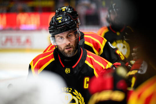 Brynäs Johan Larsson jublar