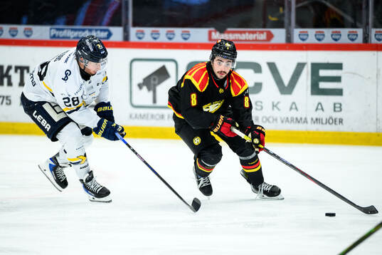 HV71s Justin Glenn Kloos och Brynäs Bobby Trivigno