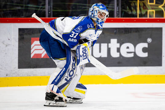 Leksands målvakt Jakob Hellsten