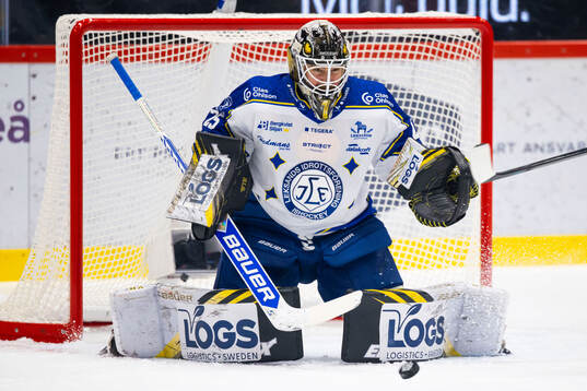 Leksands målvakt Robin Christoffersson