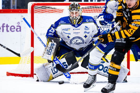 Leksands målvakt Robin Christoffersson