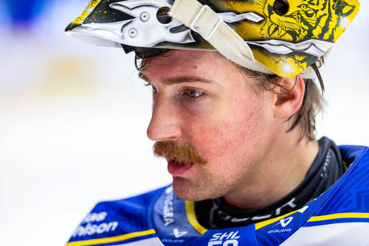 Leksands målvakt Robin Christoffersson