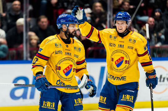 Djurgårdens Oliver Kylington jublar