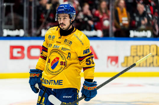 Djurgårdens Charles Hudon deppar