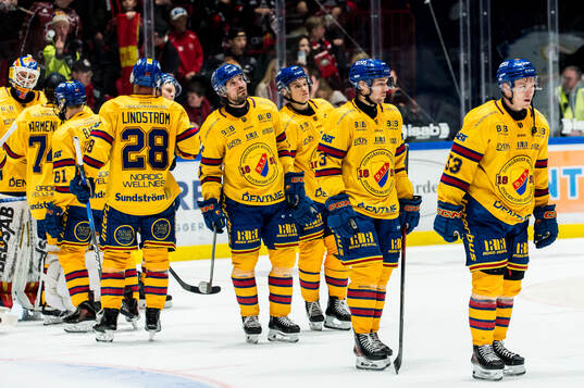 Djurgårdens spelare deppar