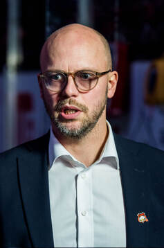 Malmö Redhawks sportchef Oscar Alsenfelt