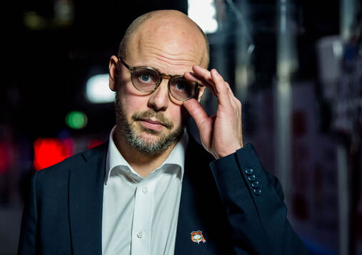Malmö Redhawks sportchef Oscar Alsenfelt