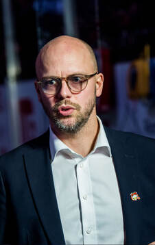 Malmö Redhawks sportchef Oscar Alsenfelt