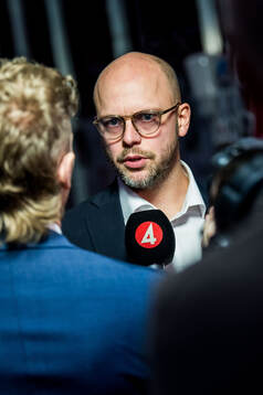 Malmö Redhawks sportchef Oscar Alsenfelt