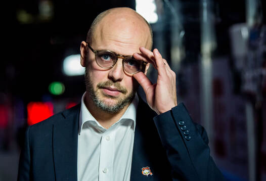 Malmö Redhawks sportchef Oscar Alsenfelt
