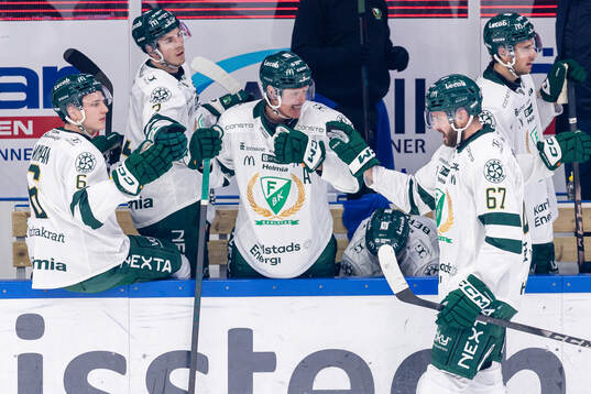 Färjestads Radim Zohorna jublar