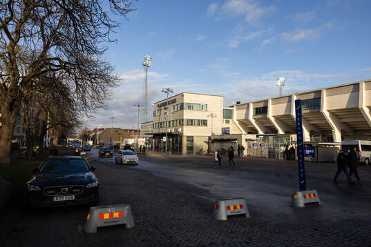 Exteriör vy av Platinumcars Arena