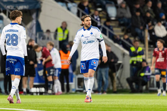 IFK Norrköpings Christoffer Nyman deppar