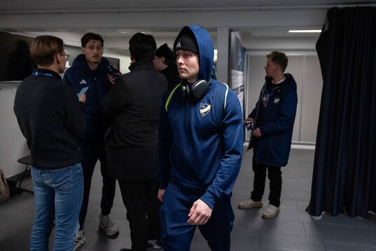 IFK Norrköpings Isak Andri Sigurgeirsson deppar