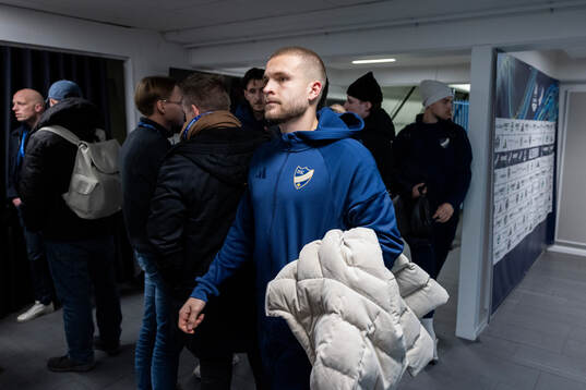 IFK Norrköpings Amadeus Sögaard deppar