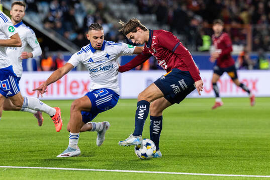 IFK Norrköpings Moutaz Neffati och Örgrytes Noah