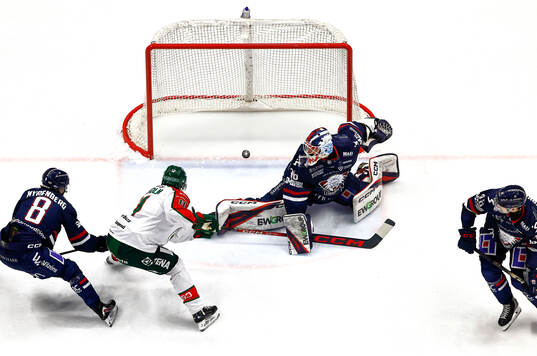 Mål 1-2 av Frölundas Max Lindholm förbi Linköpings