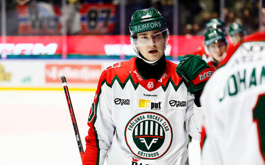 Frölundas Jacob Peterson jublarefter mål 1-4
